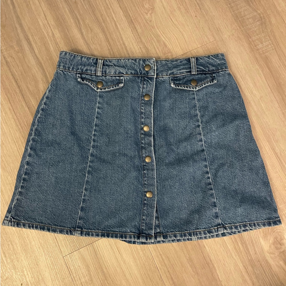 BDG Denim mini skirt